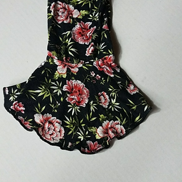 💖Xhilaration Floral Mock Wrap Dress Sz Med. - Picture 5 of 7